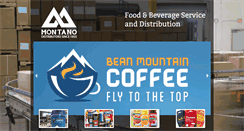 Desktop Screenshot of montanodistributors.com